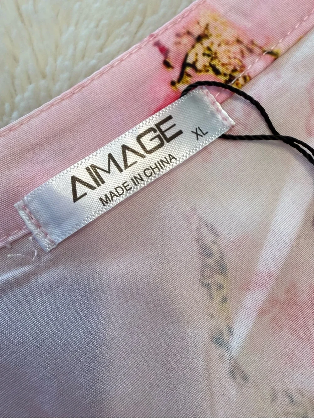NEW Aimage Swimsuit Cover Up Women's Sz XL Oversized Resort Beach Pockets